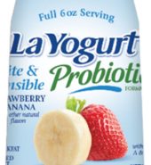 La Yogurt Light Strawberry Banana 6oz