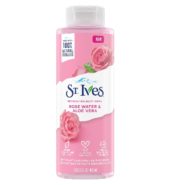 St.Ives Body Wash Rose Water & Aloe 16oz