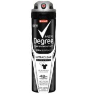 Degree Deod Dry Spray Black & White 3.8z