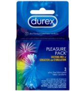 Durex Condoms Pleasure Pack 3s