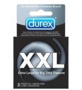 Durex Condoms XXL Extra Large 3’s
