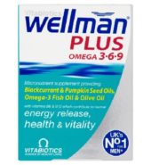 Vitabiotics Wellman Plus Omega 3.6.9 56s