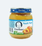 Gerber #2 Foods Puree Peach 4oz