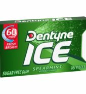 Dentyne Gum Sugar Free Spearmint Ice 16s