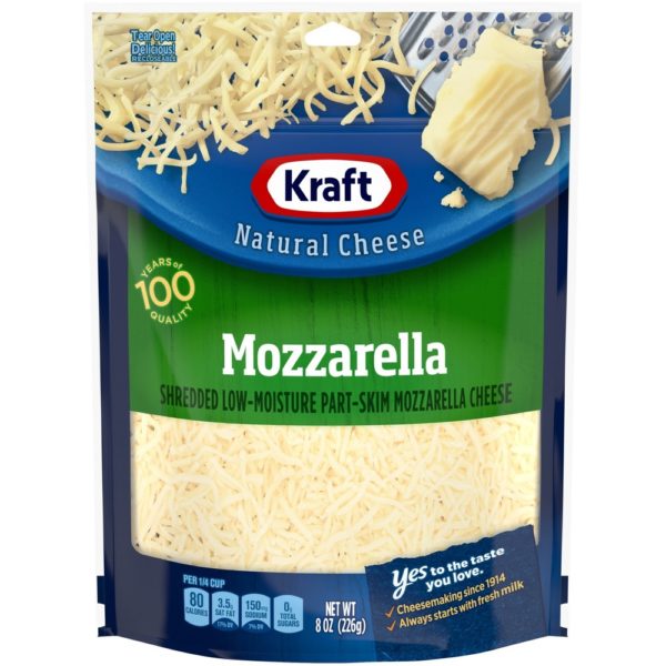Kraft Cheese Mozzarella Shredded 8oz