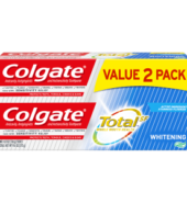 Colgate Gel Toothpaste Total Whitening 2×4.8oz