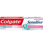 Colgate Toothpaste Sensitive Whitening 6oz