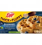 Kellogg’s Eggo Thick & Fluffy  Blueberry Waffles 330g