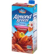 Blue Diamond Almond Breeze Almond Milk Unswt Chocolate 32oz