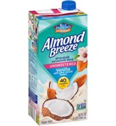 Blue Diamond Almond Breeze Almond Coconut Blend Vanilla Unsweetened 32oz