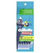 Gillette Razor Dispos Sensor 2 Pivot 12s