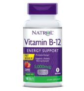 Natrol Tabs Vitamin B-12 5000mcg Strawberry 100s