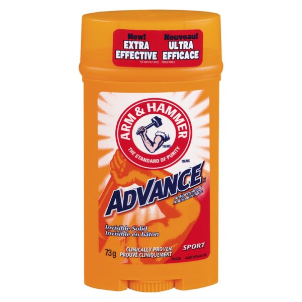 Arm & Hammer Advance Invisible Solid Sport Antiperspirant 73g