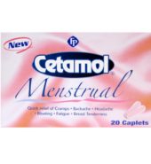 Cetamol Caplets Menstrual 20’s