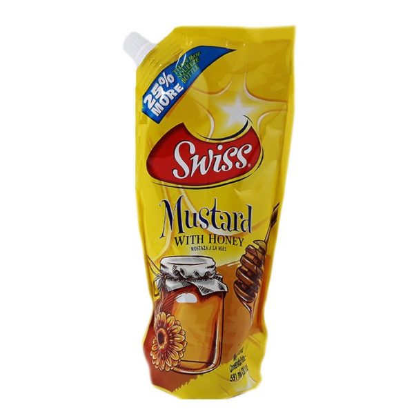 Swiss Mustard with Honey Spouch 20oz
