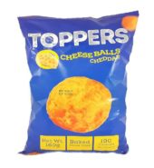 Mr Toppers Cheese Balls Cheddar 160g
