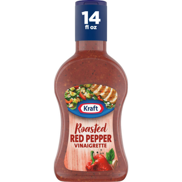 Kraft Vinaigrette Roast Red Pepper 14oz