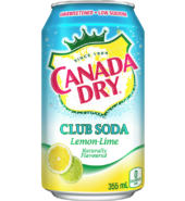 Canada Dry Lemon Lime Club Soda 355ml