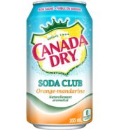 Canada Dry Orange Mandarin Club Soda 355ml