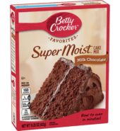 Betty Crocker Cake Mix Milk Choc