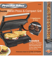 PROCTOR SILEX NONSTICK CONTACT GRILL