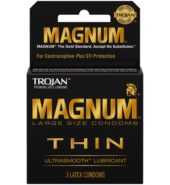 Trojan Condom Magnum Thin 3ct
