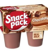 Hunts Snack Pack Pudding Milk Chocolate
