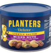 Planters Deluxe Lightly Salted Mixed Nuts with Cashews, Almonds, Hazelnuts, 8.75oz