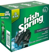 Irish Spring Pure Fresh With Charcoal 3ct