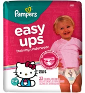 Pampers 3t-4t Easy Up Girl