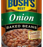 BUSHS BAKED BEANS WITH ONIONS