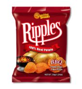 Sunshine Ripples Chips Bbq 35g