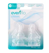 EVENFLO SILICONE MED FLOW NIPPLES