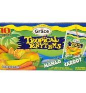 Grace Tropical Rhythm Pouch Mango Carrot 200ml 10ct