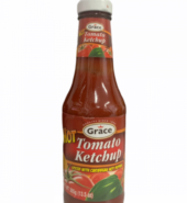 Grace Hot Tomato Ketchup 13.5oz