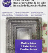 WILTON DOUBLE CUT OUT SET SQUARE