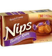 Nips Butter Rum 4oz