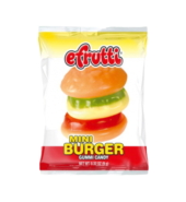 Efrutti Mini Burger Gummi Candy 9g