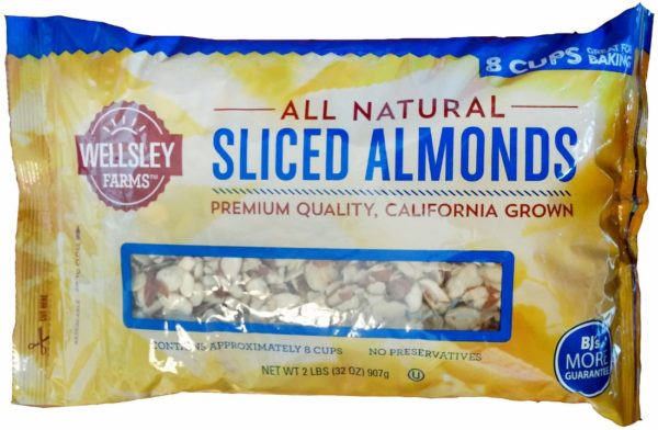 Wellsley Sliced Almonds 32oz