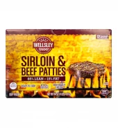 WF Frozen Sirloin & Beef Patties 4lb
