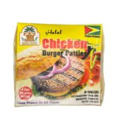 JR Halal Chicken Burger Patties 340g