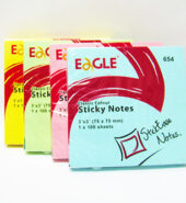 EAGLE CLASSIC COLOUR STICKY NOTES 75 X 75MM