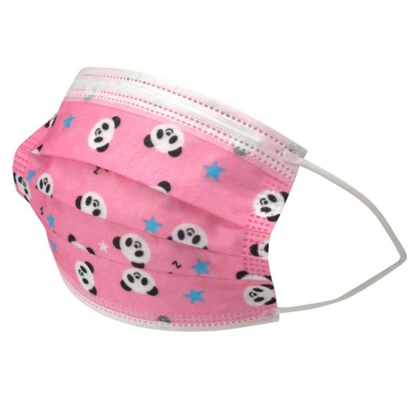 Children's Disposable Mask Pink 1ct