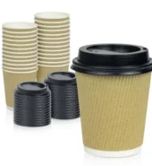 CENTRAL CAFE CUP LIDS 12 OZ