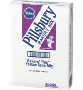 Bakery Pillsbury Bakers Plus Yellow Cake Mix 50lbs