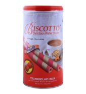 Biscotto Strawberry And Cream Wafer Sticks