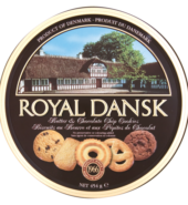 Royal Dansk Butter & Choc Chip Cookies 454g