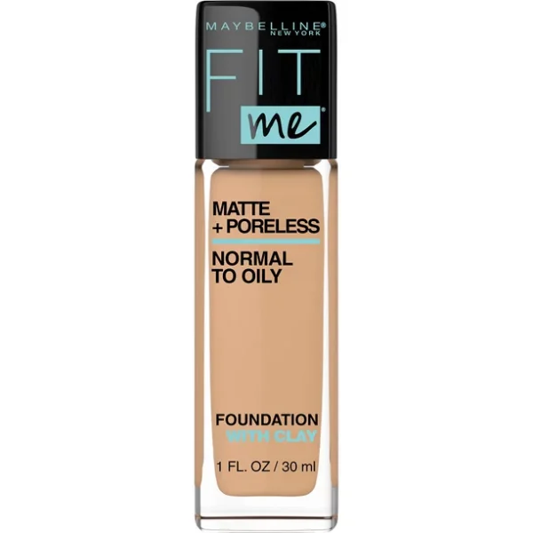 Maybelline Fitme Matte+poreless Fd Soft Tan 1ct