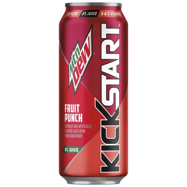 Mtn Dew Energizing Fruit Punch 16 Oz