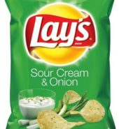 Frito Lay Lays Sour Cream And Onion Chips 184.2 g